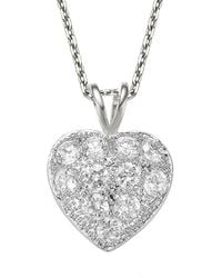 Genevive Jewelry - Silver Pendant Necklace - Lyst