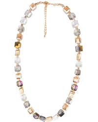 Saachi - Bead & Stone Necklace - Lyst