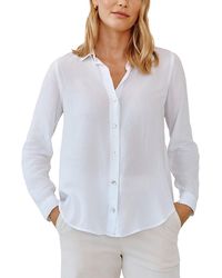 Bella Dahl - Classic Button-Down Shirt - Lyst
