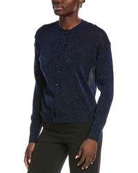 Autumn Cashmere - Shimmer Cashmere & Silk-Blend Cardigan - Lyst