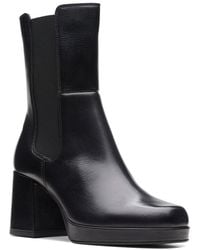 Clarks - Pique Up Leather Boot - Lyst