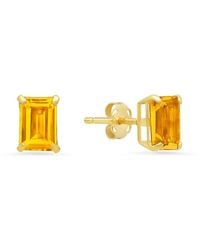 MaxColor - 14k 1.50 Ct. Tw. Citrine Studs - Lyst
