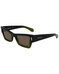 Ferragamo - Gancini Rivets 53Mm Sunglasses - Lyst