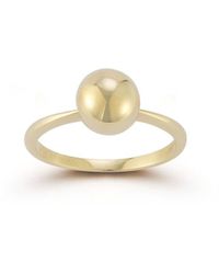 Ember Fine Jewelry - 14k Polished Ball Ring - Lyst
