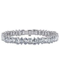 Lab Grown Diamonds - 14K 7.10 Ct. Tw. Lab-Grown Diamond Fancy Bracelet - Lyst