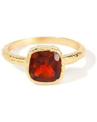 TIRAMISU - 14K Over 2.32 Ct. Tw. Garnet Solitaire Ring - Lyst