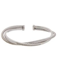 Meshmerise - 18K Over 0.20 Ct. Tw. Diamond Mesh Bangle Bracelet - Lyst
