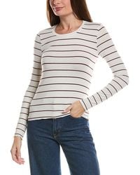 Splendid - Printed Long Sleeve T-Shirt - Lyst