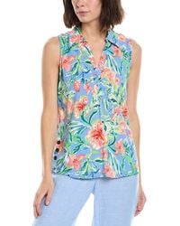 Stella Parker - Lydia Printed Collared Shirt - Lyst