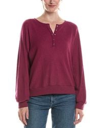 Michael Stars - Eira Henley Raglan - Lyst