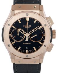Hublot Men's Leather Watch - Multicolour