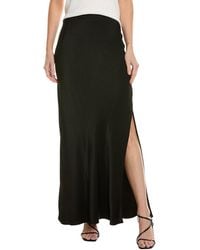 Bella Dahl - Side Slit Bias Maxi Skirt - Lyst
