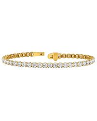 Lab Grown Diamonds - 14K.69 Ct. Tw. Lab-Grown Diamond Tennis Bracelet - Lyst