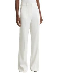 Reiss - Quinn Wide Leg Seam Detail Trouser - Lyst