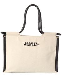 Isabel Marant - Toledo Canvas & Leather Tote - Lyst