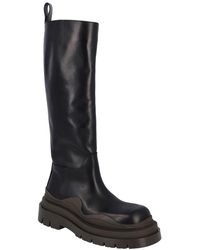 Bottega Veneta - Calfskin Tire Boot (Authentic Pre-Loved) - Lyst