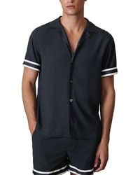 Reiss - Valbonne Stripe Tape C Casual Shirt - Lyst