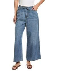 Splendid - Cotton Lounge Denim Pant - Lyst