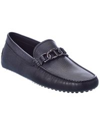 Tod's New Gommini Leather Loafer - Blue