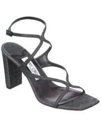 Jimmy Choo - Azie 85 Glitter Sandal - Lyst