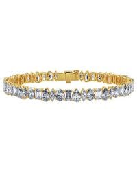 Lab Grown Diamonds - 14K 3.20 Ct. Tw. Lab-Grown Diamond Fancy Bracelet - Lyst