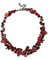 Eye Candy LA - Red Collar My Necklace - Lyst