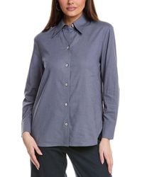 Vince - Relaxed Button-Down Linen-Blend Shirt - Lyst