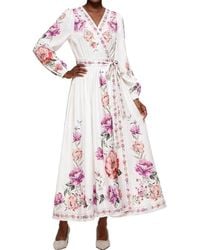 Linda Charm - Midi Dress - Lyst