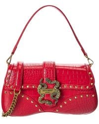Just Cavalli - Iconic Snakes Shoulder Bag - Lyst