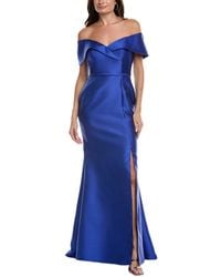 Rene Ruiz - Off-Shoulder Fit & Flare Gown - Lyst