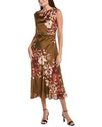 Taylor - Sleeveless Midi Dress - Lyst