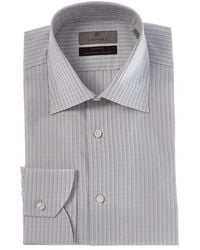 Canali - Silk-Blend Dress Shirt - Lyst