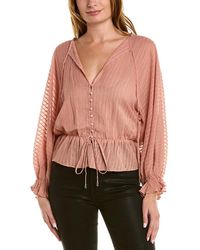 We Are Kindred - Aurora Tie Neck Blouse - Lyst