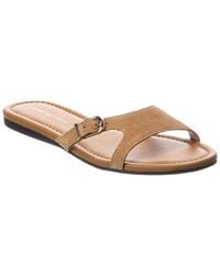 Stuart Weitzman - Irene Suede Sandal - Lyst