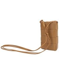 Tiffany & Fred Paris - Tiffany & Fred Hand-woven Leather Phone Crossbody - Lyst