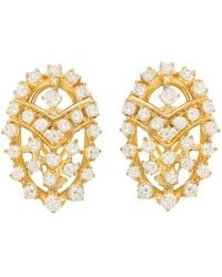 Diana M. Jewels - Fine Jewelry 18k 5.00 Ct. Tw. Diamond Earrings - Lyst