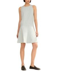 Lafayette 148 New York - Sleeveless Drop Waist Dress - Lyst