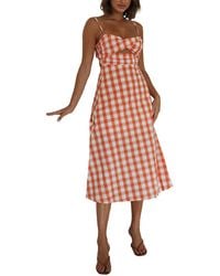 Avenli - Midi Dress - Lyst