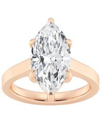 Lab Grown Diamonds - 14K 7.00 Ct. Tw. Lab-Grown Diamond Solitaire Engagement Ring - Lyst