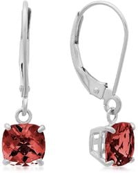 MaxColor - 10k 1.90 Ct. Tw. Garnet Earrings - Lyst