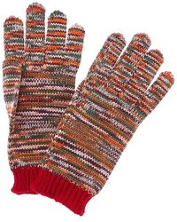 Missoni Wool Gloves - Orange