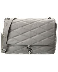 Rebecca Minkoff - Edie Flap Quilted Leather Shoulder Bag - Lyst