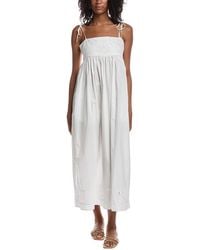 REMAIN STUDIO - Broderie Maxi Dress - Lyst