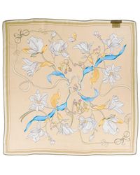 La Fiorentina - Silk Scarf - Lyst