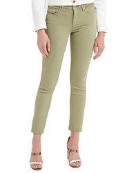 AG Jeans - Prima Ankle Sulfur Olivewood Slim Jean - Lyst