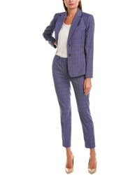 tahari pant suits
