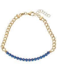 Meshmerise - 18K Over 1.50 Ct. Tw. Topaz Bracelet - Lyst
