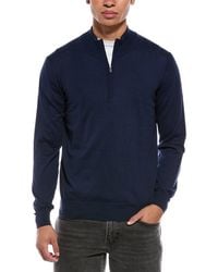 Faherty - Movement Quarter Zip Sweater - Lyst