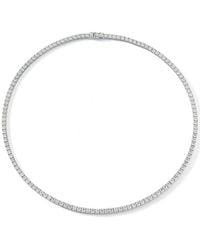Nephora - 14k 10.80 Ct. Tw. Diamond Tennis Necklace - Lyst