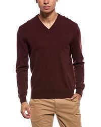 N.Peal Cashmere - Burlington Cashmere V-Neck Sweater - Lyst